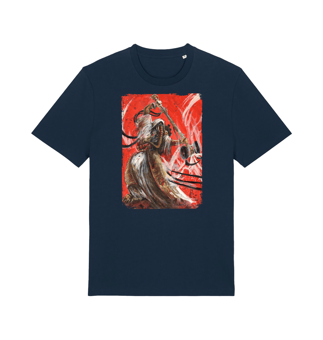 French Navy Printed T-shirt Front